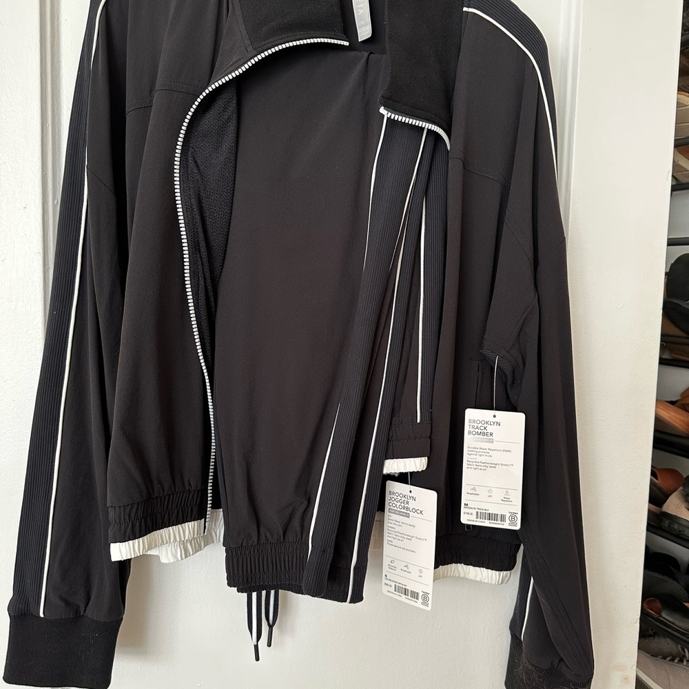 Brooklyn Track Bomber and Jogger Colorblock